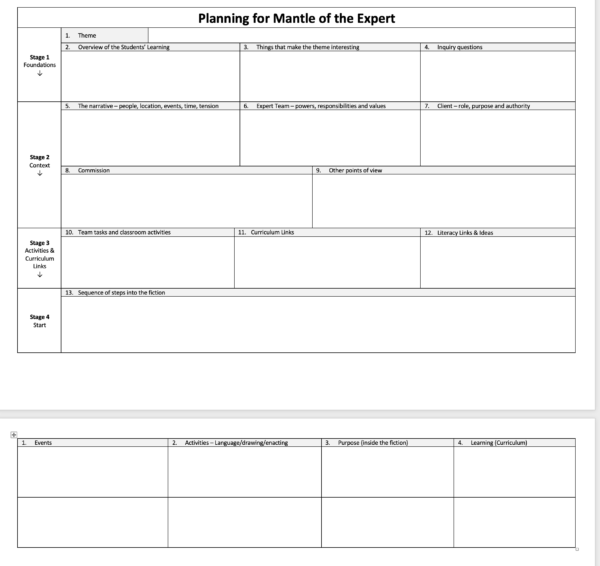 Planning Template